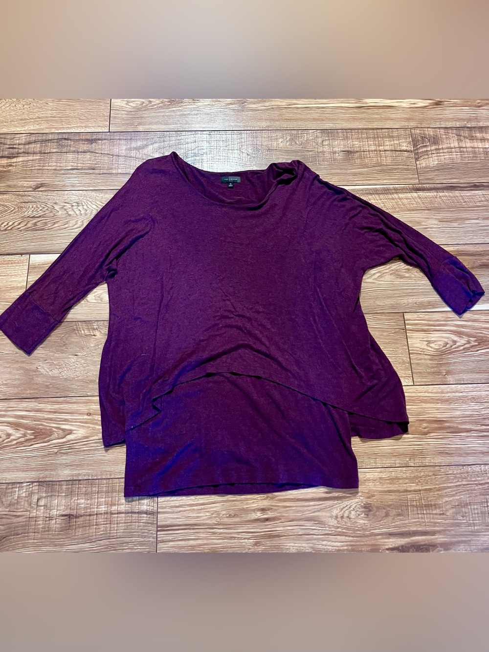The Limited Women's Layered Long Sleeve Top - Plum